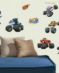 BLAZE  THE MONSTER MACHINES PEEL AND STICK WALL DECALS by   