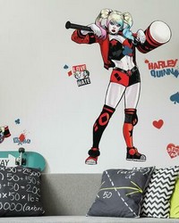HARLEY QUINN PEEL AND STICK GIANT WALL DECALS by  Roommates 