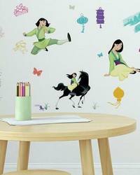 MULAN PEEL AND STICK WALL DECALS by   