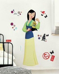 MULAN PEEL AND STICK GIANT WALL DECALS by   