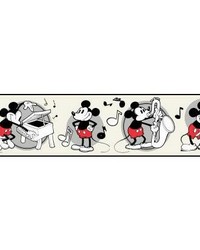 VINTAGE DISNEY MICKEY MOUSE PEEL  STICK WALLPAPER BORDER by   