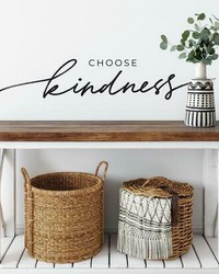 CHOOSE KINDNESS PEEL AND STICK WALL DECALS by   