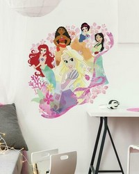 PRINCESS PALACE GARDENS PEEL AND STICK XL GIANT WALL DECALS by   