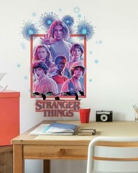 STRANGER THINGS PEEL AND STICK GIANT WALL DECALS by   