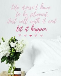 NETFLIX ALWAYS AND FOREVER LARA JEAN QUOTE PEEL AND STICK WALL DECALS by   