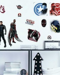 FALCON AND THE WINTER SOLDIER PEEL AND STICK WALL DECALS by   