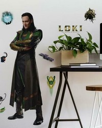 LOKI PEEL AND STICK GIANT WALL DECAL by  Roommates 