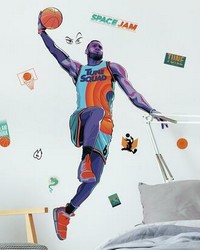 SPACE JAM LEBRON PEEL AND STICK GIANT WALL DECALS by  Roommates 