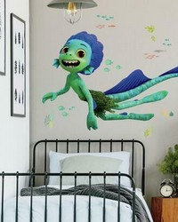 PIXAR LUCA SEA MONSTER PEEL AND STICK GIANT WALL DECALS by   
