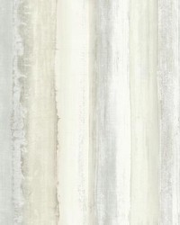 WATERCOLOR STRIPE TAN PEEL  STICK WALLPAPER by   