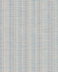 Broken Boucle Stripe Wallpaper Putty Blue Mix by   