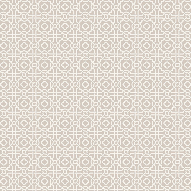 York Wallcovering Pergola Lattice Wallpaper Taupe Wallpaper