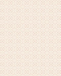 Pergola Lattice Wallpaper Light Pink by   