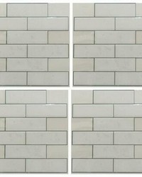 STICKTILES CLASSIC SUBWAY  4 PACK by  Roommates 