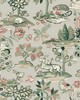 York Wallcovering Kingswood Wallpaper Taupe/Coral