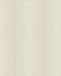 Silk Weave Stripe Wallpaper Beige by   