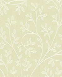 Leaf Vine Wallpaper Almond by   