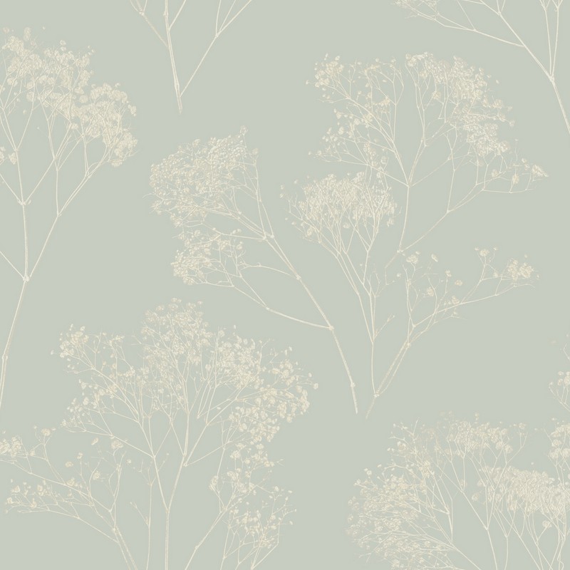 York Wallcovering Boho Bouquet Wallpaper Grey Wallpaper