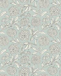 Chatsworth Garden Sky Blue by   