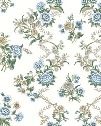 Genevieve Blue & Green by   