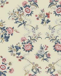 Genevieve Red & Navy by   