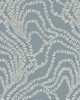 York Wallcovering String of Pearls Denim