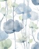 York Wallcovering Cotswolds Poppies Blue