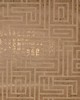 York Wallcovering A Maze Wallpaper  Browns