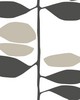 York Wallcovering Sculpted Vines Carbon & Linen