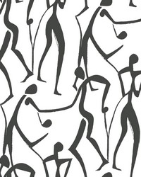 Joyful Dancers Carbon Black by   