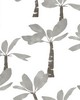 York Wallcovering Painted Oasis Carbon & Graphite
