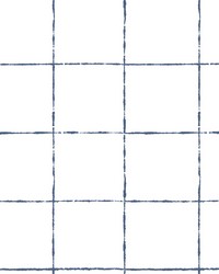 La Vitre Plaid Ultramarine by   