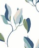 York Wallcovering Brushwork Branches Alpine & Cobalt