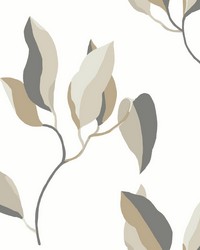 Brushwork Branches Neutral & Gold by   