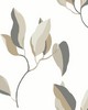 York Wallcovering Brushwork Branches Neutral & Gold