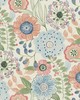 York Wallcovering Artistic Bouquet Multicolor