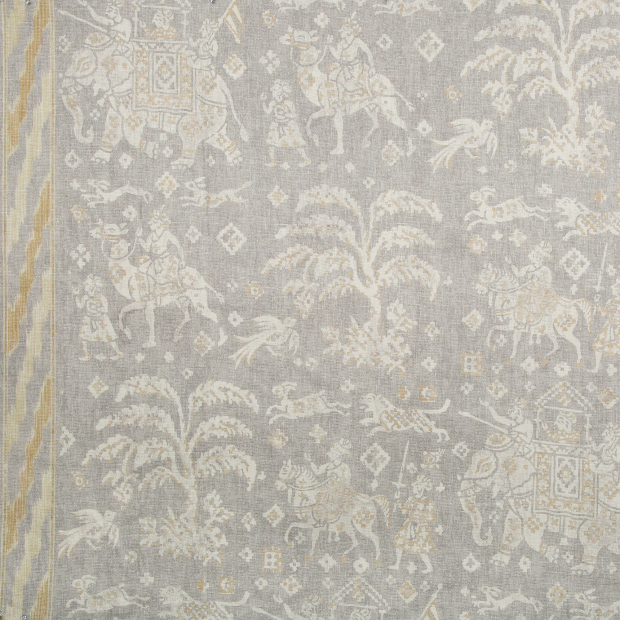 ARALAM PRINT FLINT/RYE by  Brunschwig & Fils  