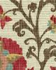 Schumacher Fabric FERGANA EMBROIDERY PRINT TEAK
