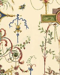 Terracina Arabesque Champagne by  Schumacher Fabric 