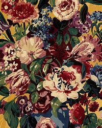 Centennial Bouquet Document Ochre by  Schumacher Fabric 