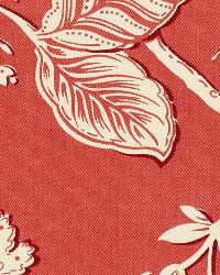 Soleil Indienne Coral by  Schumacher Fabric 