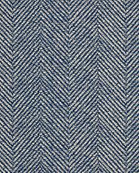 Chevron Dete Blue by  Schumacher Fabric 