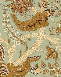 Jaipur Tree Robins Egg by  Schumacher Fabric 