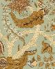 Schumacher Fabric JAIPUR TREE ROBINS EGG
