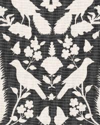 Chenonceau Charcoal by  Schumacher Fabric 