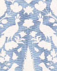 Chenonceau Sky by  Schumacher Fabric 