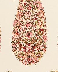 Shirala Paisley Berry by  Schumacher Fabric 