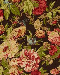 Ashbourne Peony Chestnut by  Schumacher Fabric 
