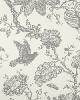 Schumacher Fabric BALI VINE CHARCOAL