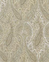 Sarawak Paisley Alabaster by  Schumacher Fabric 